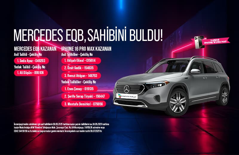 MarkAntalya Mercedes Çekilişi